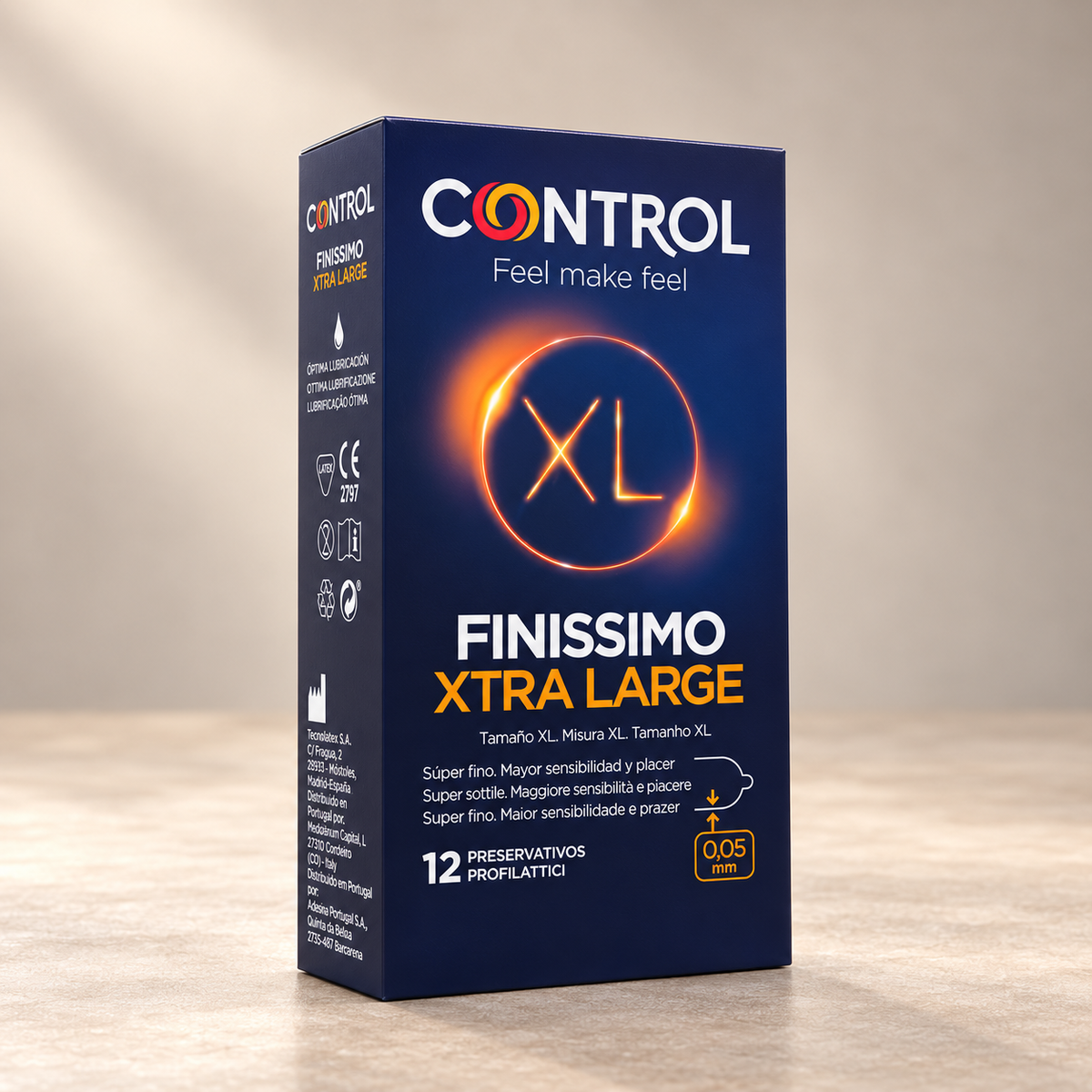 Control Finissimo XL Condoms, 12 Pack