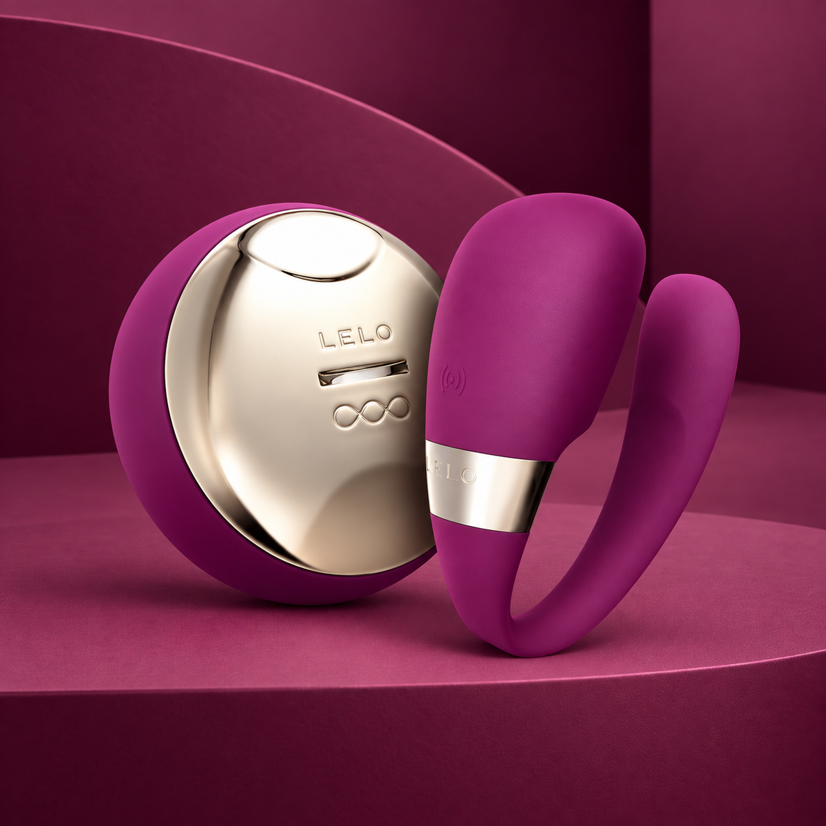 LELO TIANI 3 Insignia Design Edition Remote-Controlled Couples Vibrator — Purple