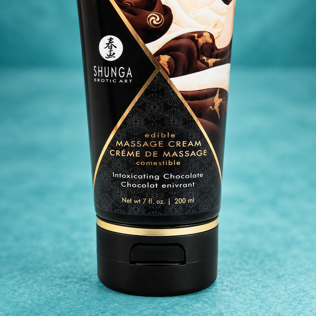 Shunga — Chocolate massage cream 200 ml — detail