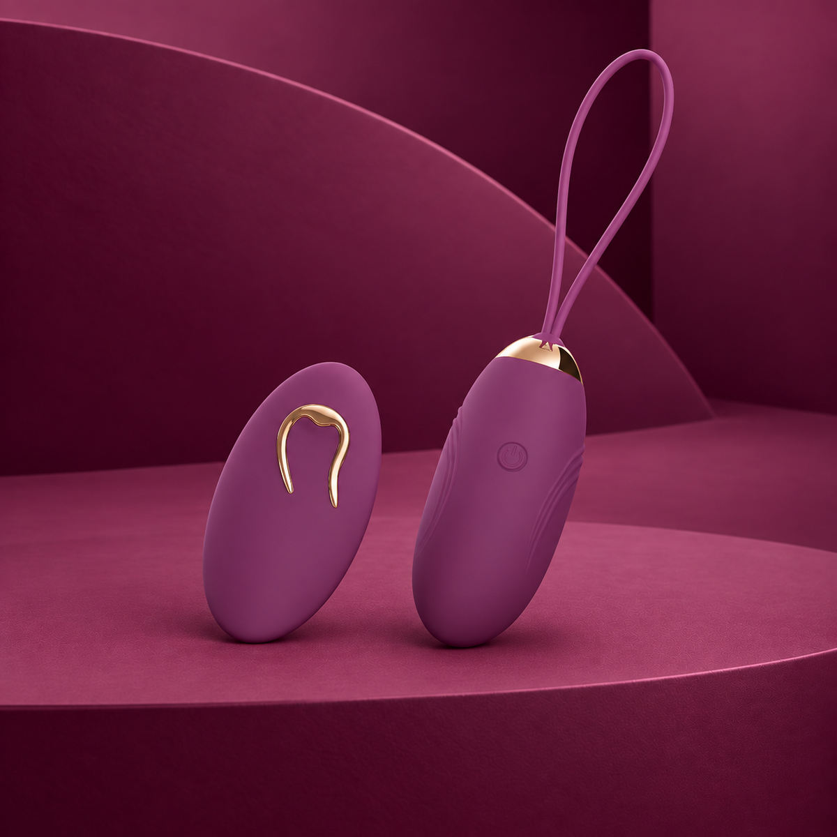 Coverme Lapi Remote-Control Vibrating Egg, Lilac