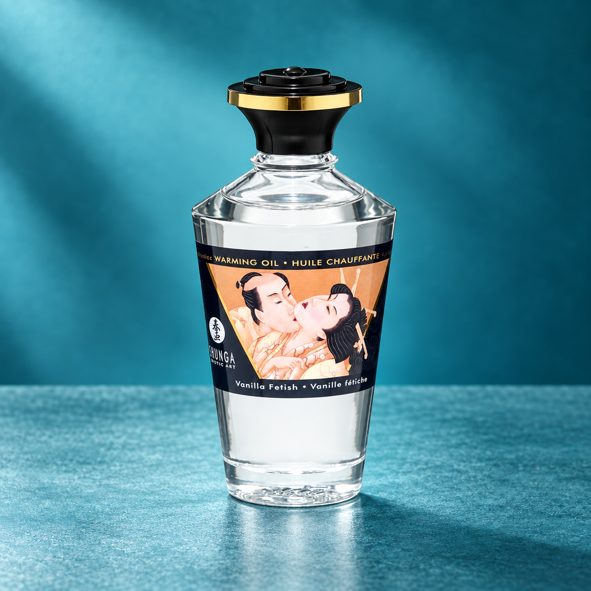 Shunga Fetish vanilla flavor heat effect massage oil 100 ml