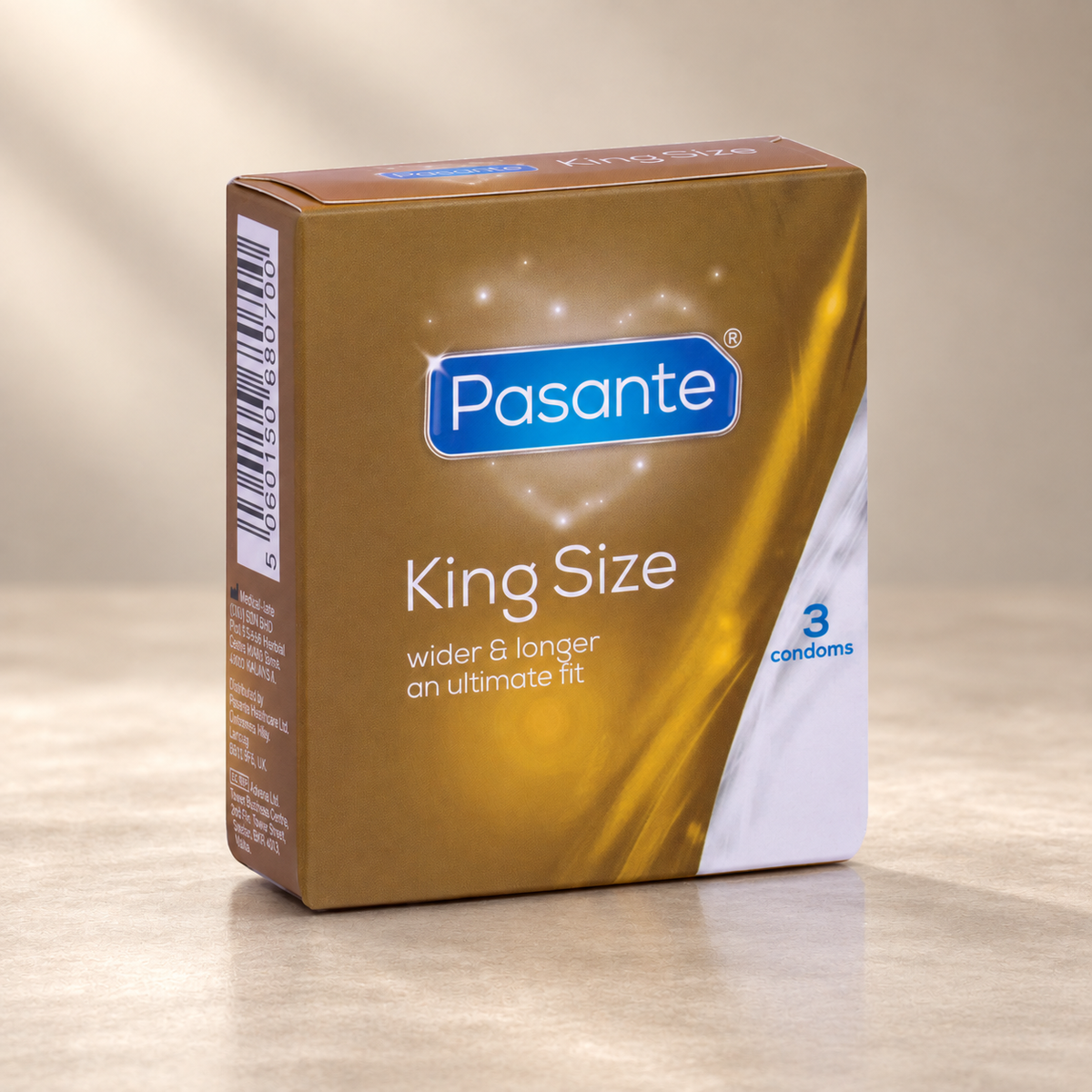 Pasante — Condoms king size 3 units