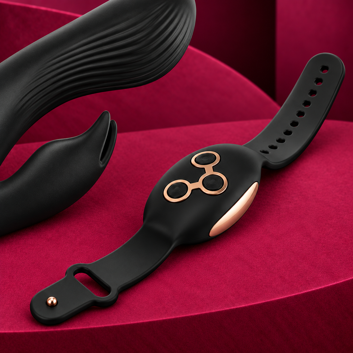 Anne's Desire Rabbit remote control technology watchme black/gold