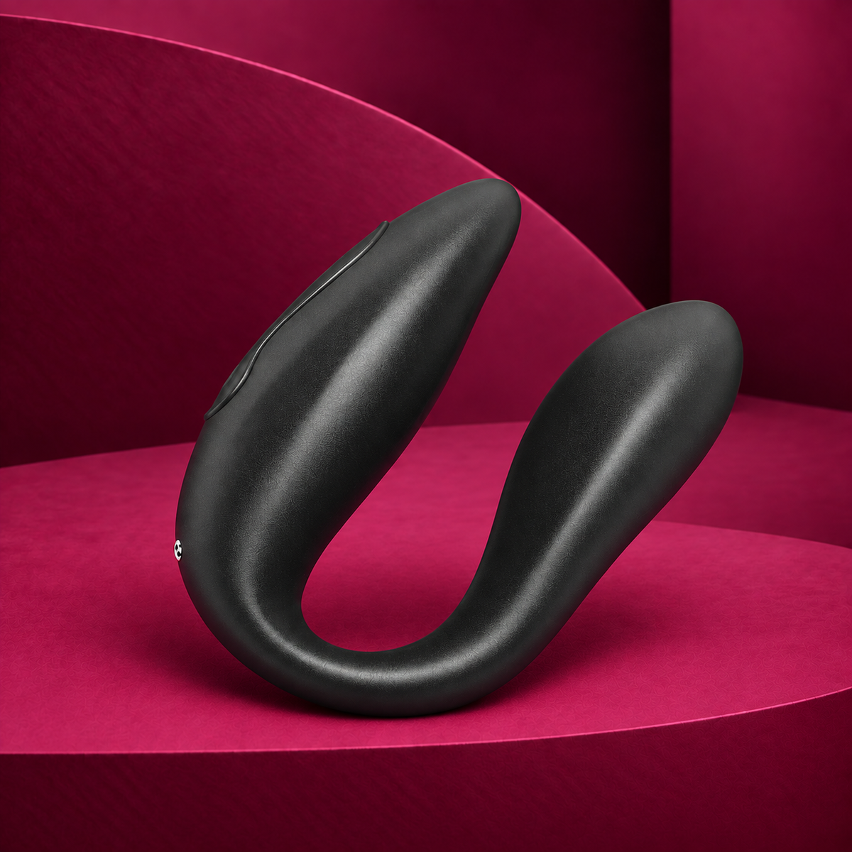 Oninder Lisboa g-point & clitoris stimulator - free app 2 Colors — Black