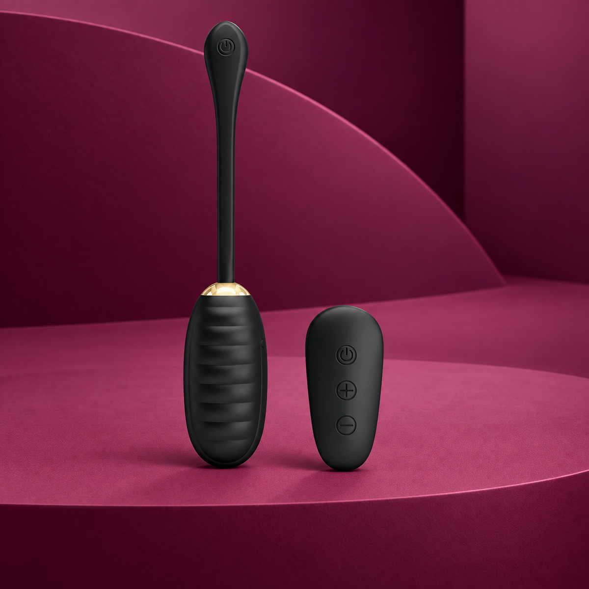 Pretty Love Doreen luxury rechargeable vibrating egg black remote control