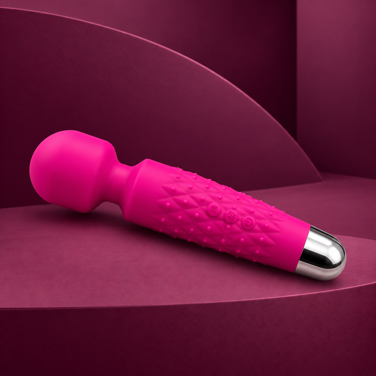 Armony Postman massager & vibrator super flexible head fuchsia