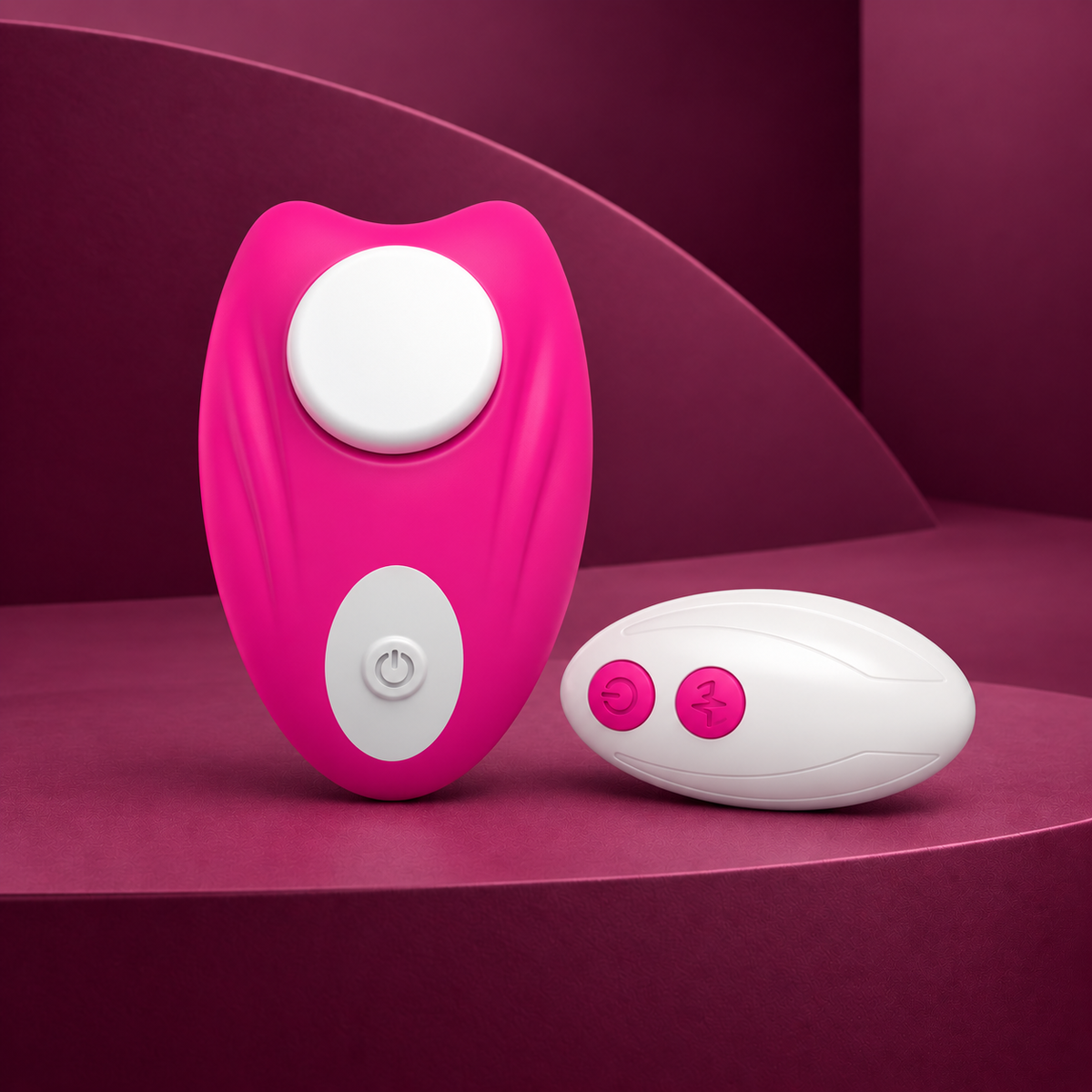 Armony Butterfly Wearable Panty Vibrator with Remote Control — Pink