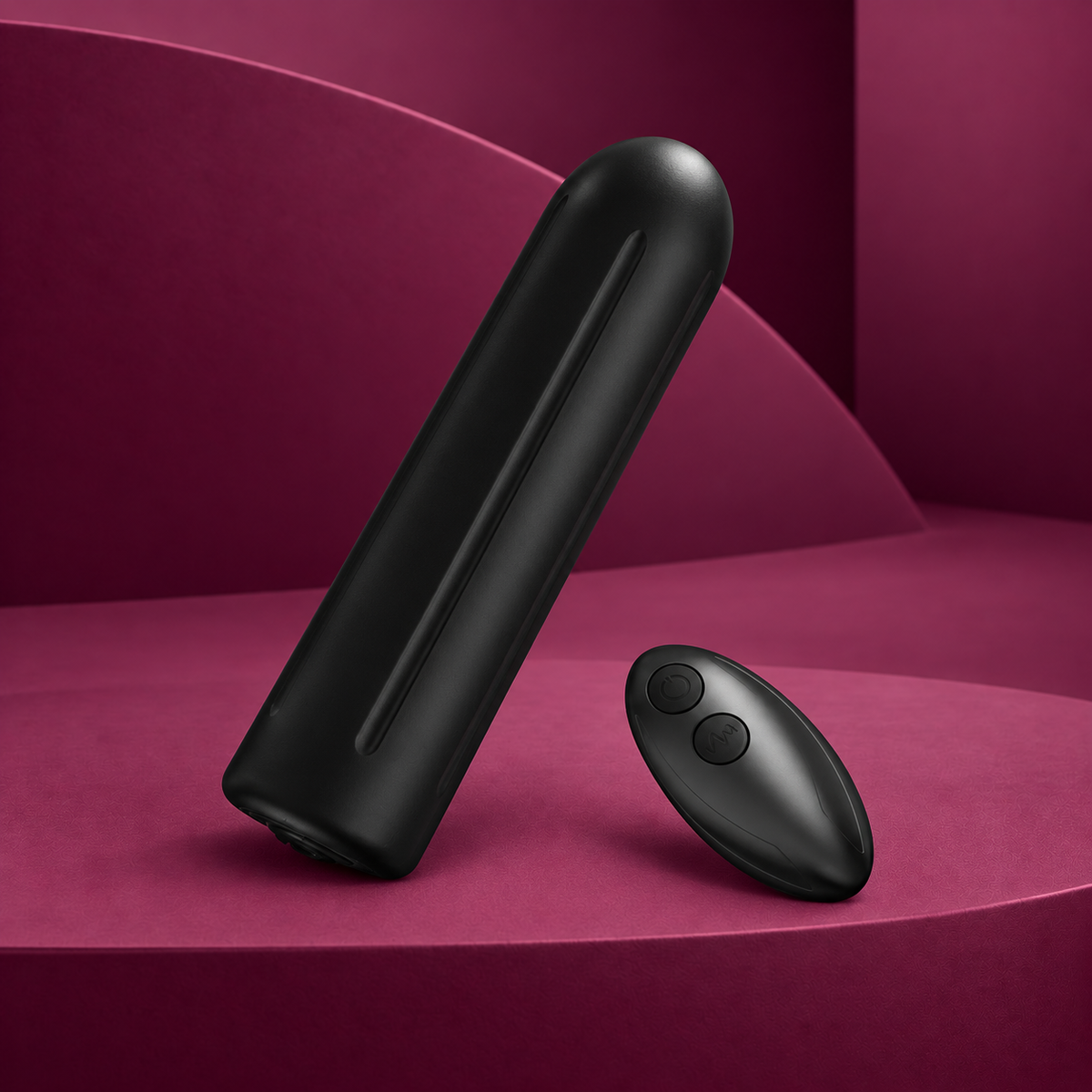 Armony Warhead Remote-Control Bullet Vibrator — Black