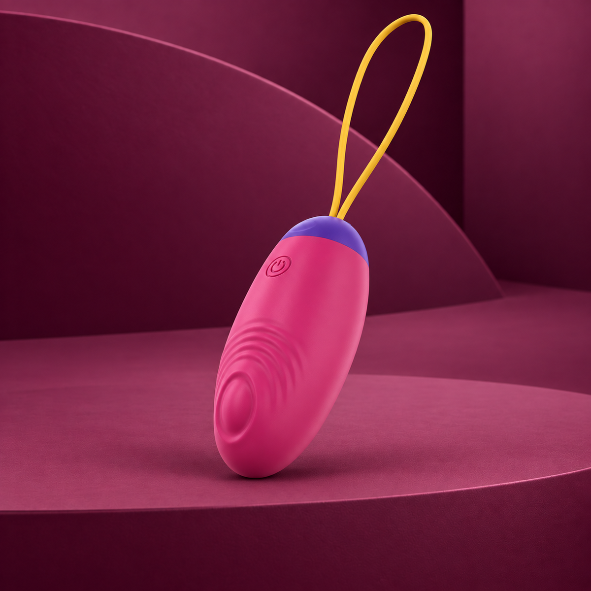 Oninder Cute Love pleasure vibro-wave tapping silicone egg - free global app