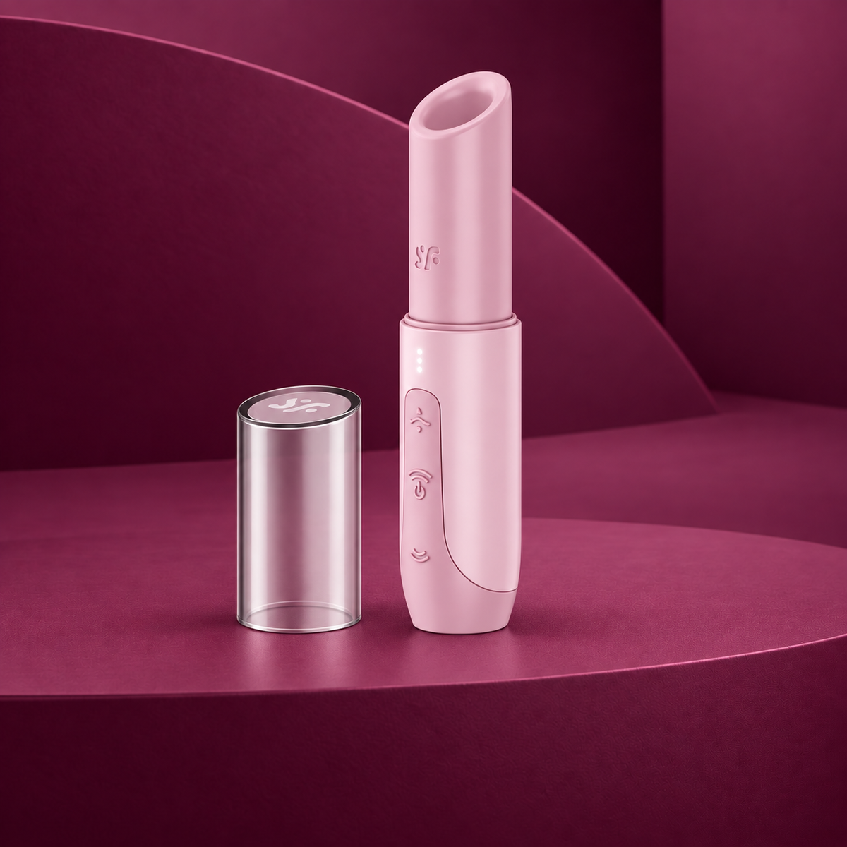 Satisfyer Secret kiss wave clitoris stimulator pink