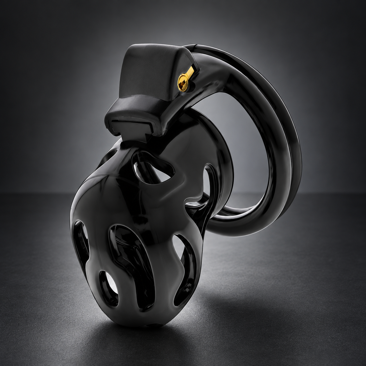 Addicted Toys Locked — Sealed Crypt Penis Chastity Cage, 8 cm