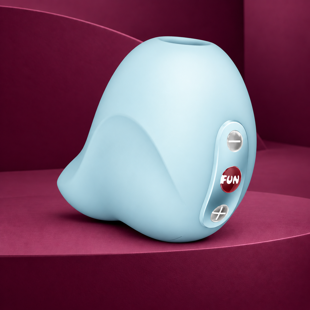 FUN Factory Seduction Air-Pulse Vibrator, Ice Blue