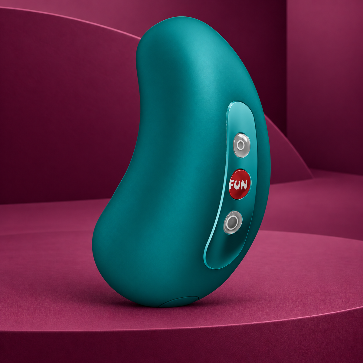 FUN Factory Cherie Dual Air-Pulse Vibrator, Bottle Green