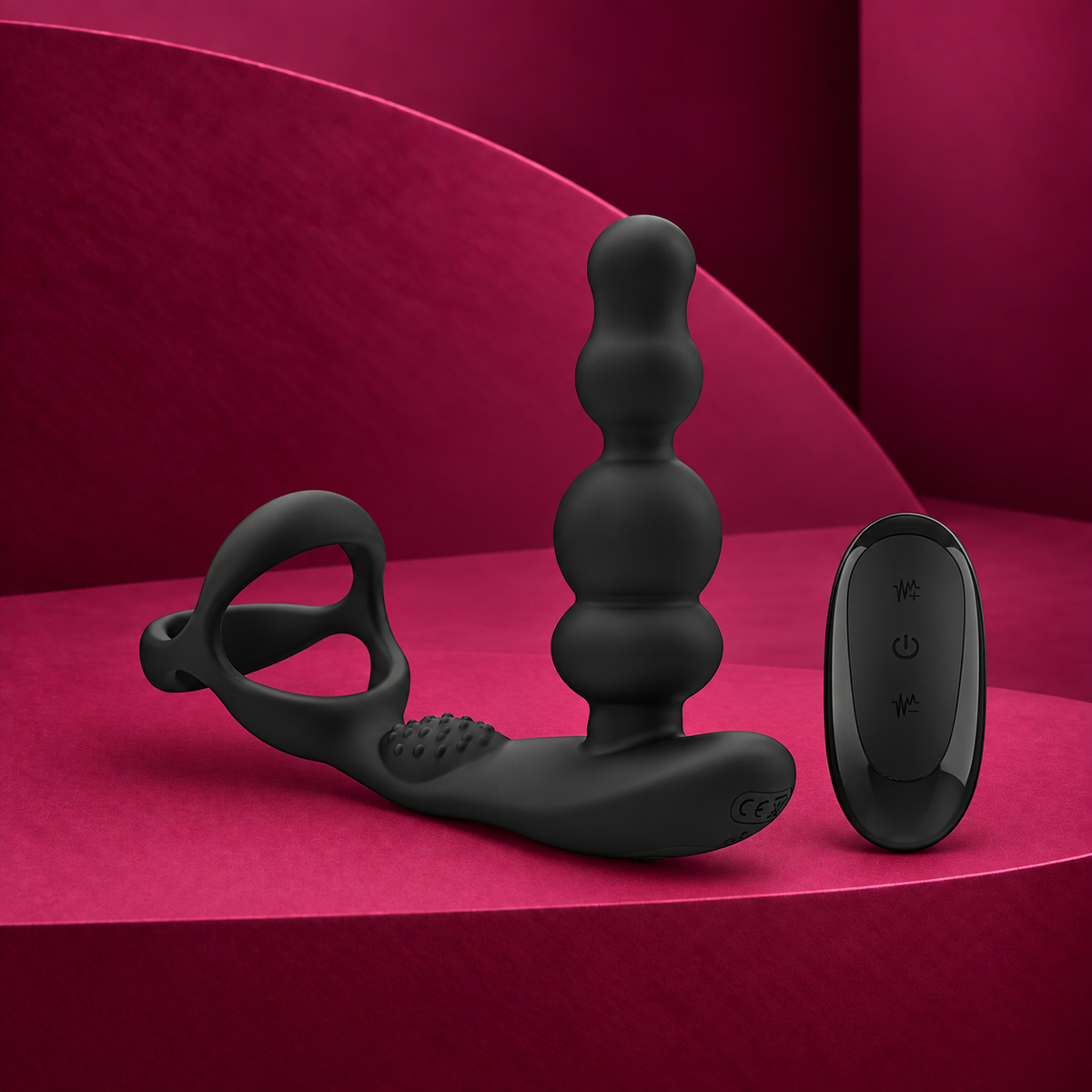 Addicted Toys Rotating Prostate Massager with Remote Control