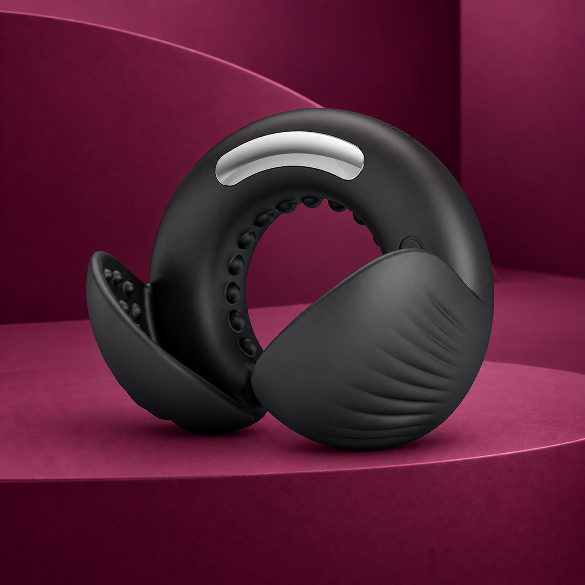 Pretty Love Quentin Vibrating Cock-and-Ball Ring