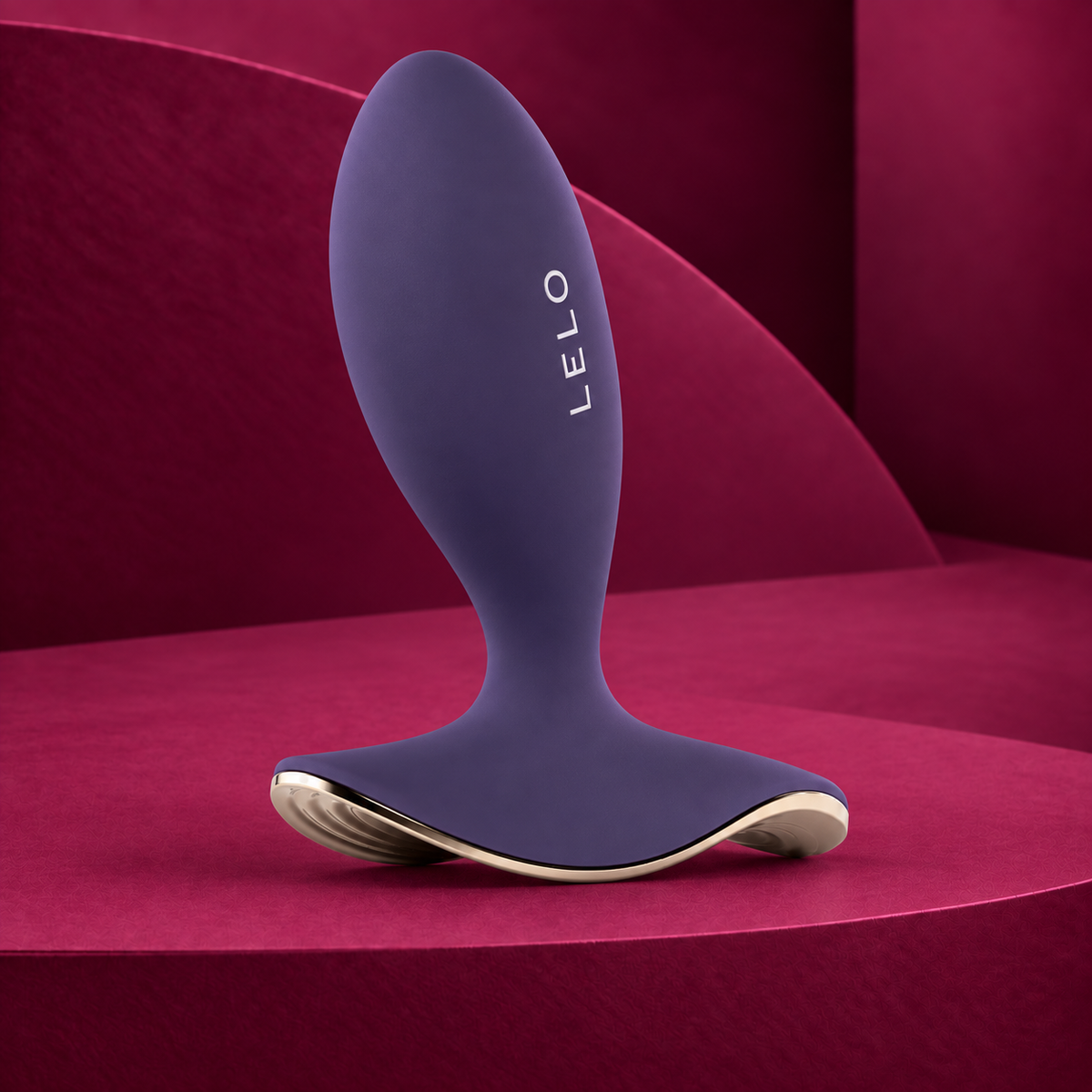Lelo Surfer 2 unisex anal vibrating plug cyber purple