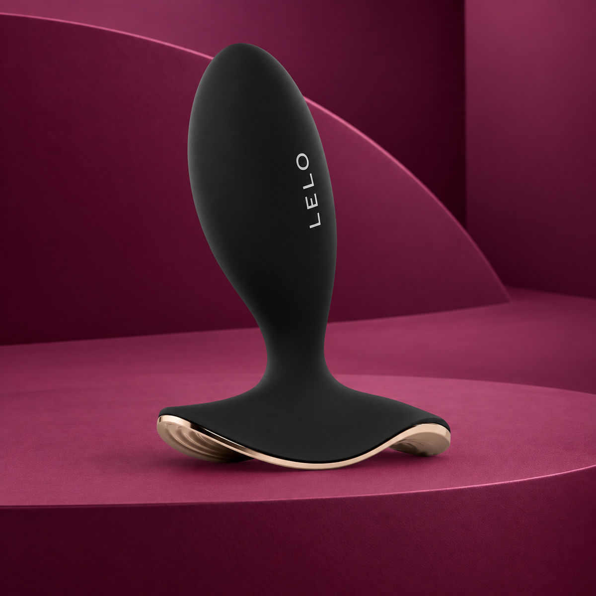 Lelo Surfer 2 Unisex Vibrating Anal Plug, Black