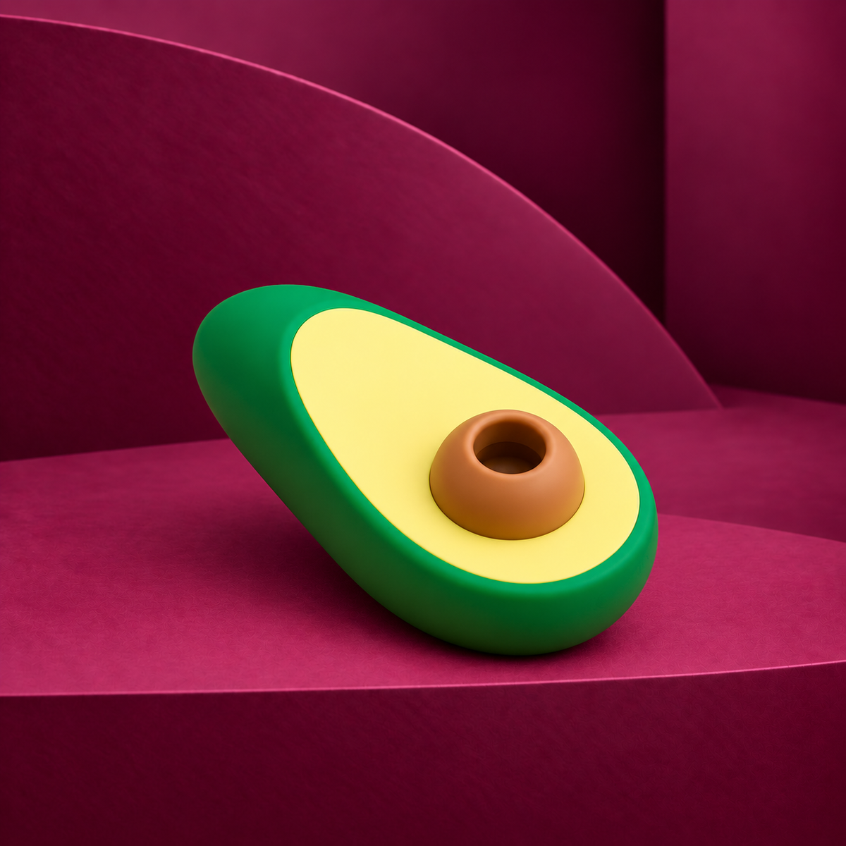 Intense Waki avocado clitoral suction stimulator