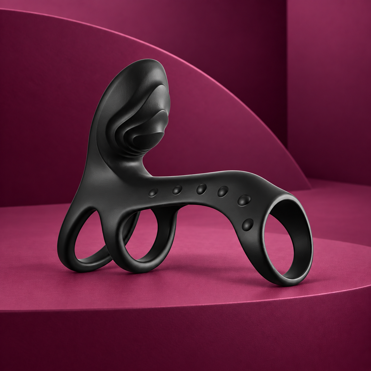 Fantasy C-Ringz Ultimate Couples Cage Pro Vibrating Cock Ring, 19.5 cm