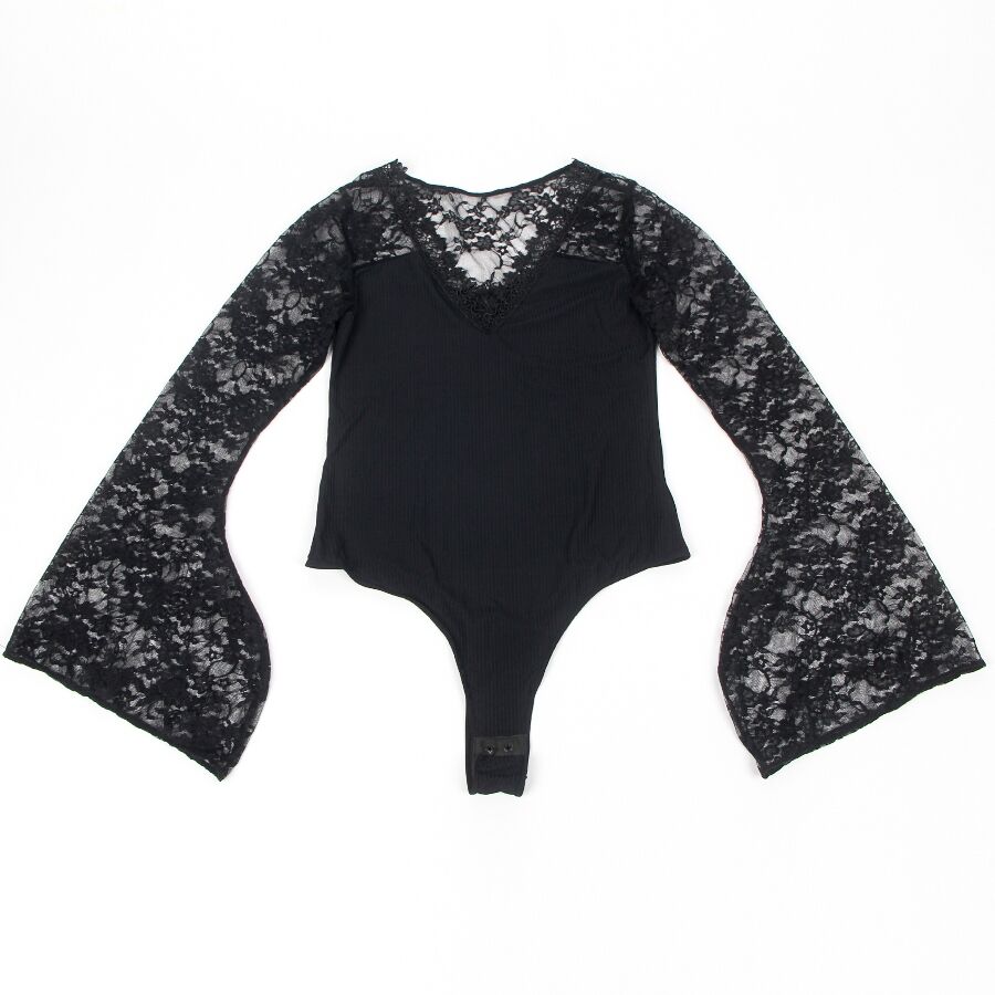 Subblime — Teddy floral pattern long sleeve s/m