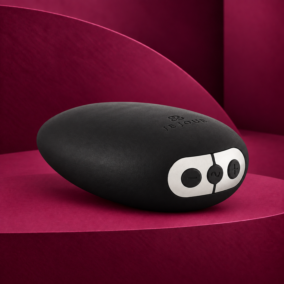 JE Joue Mimi Soft Clitoral Vibrator with Soft Tip, Black