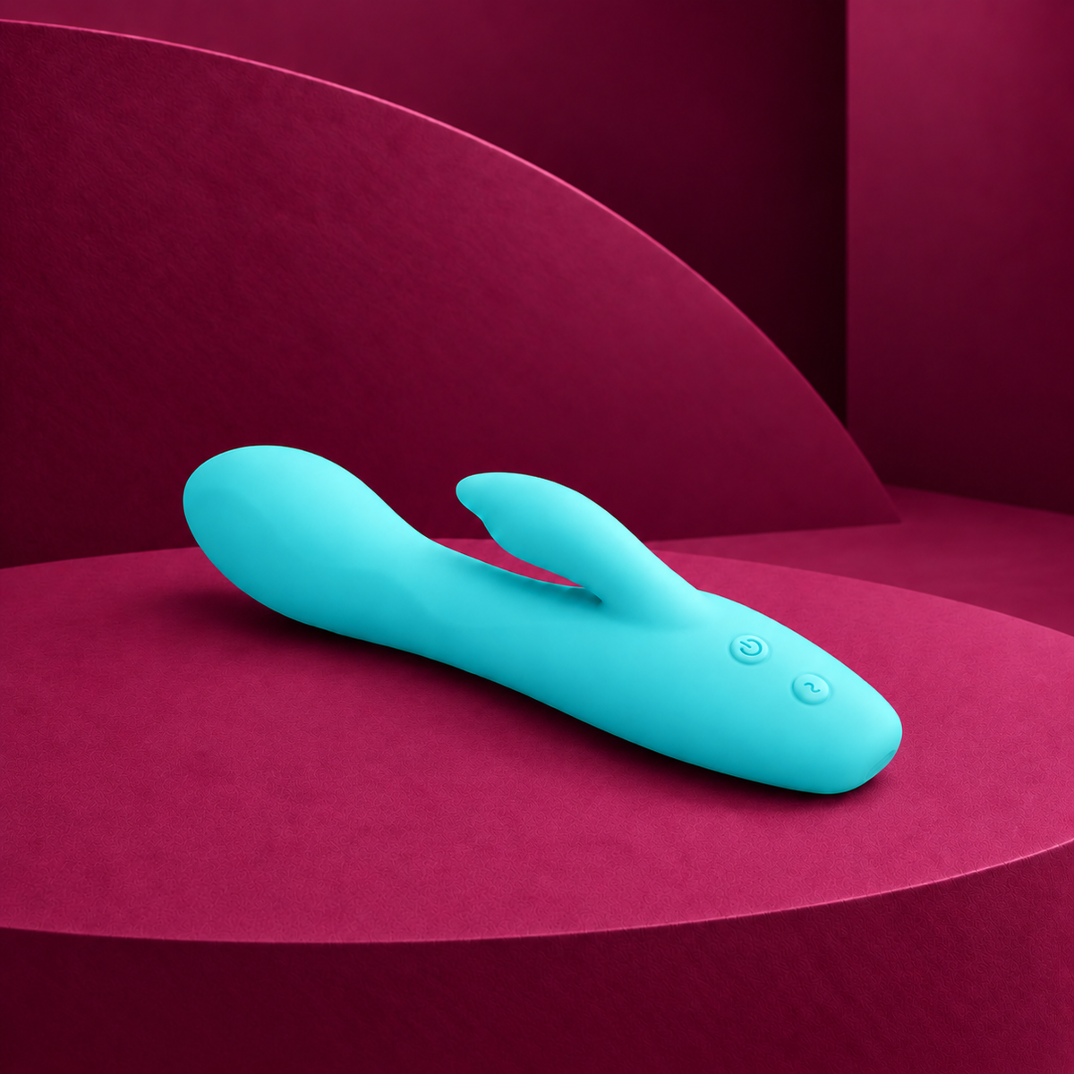 MIA Dresde Rabbit Vibrator, Turquoise