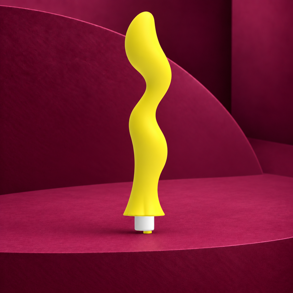 G-Spot Gavyn Flexible G-Spot Vibrator, Yellow