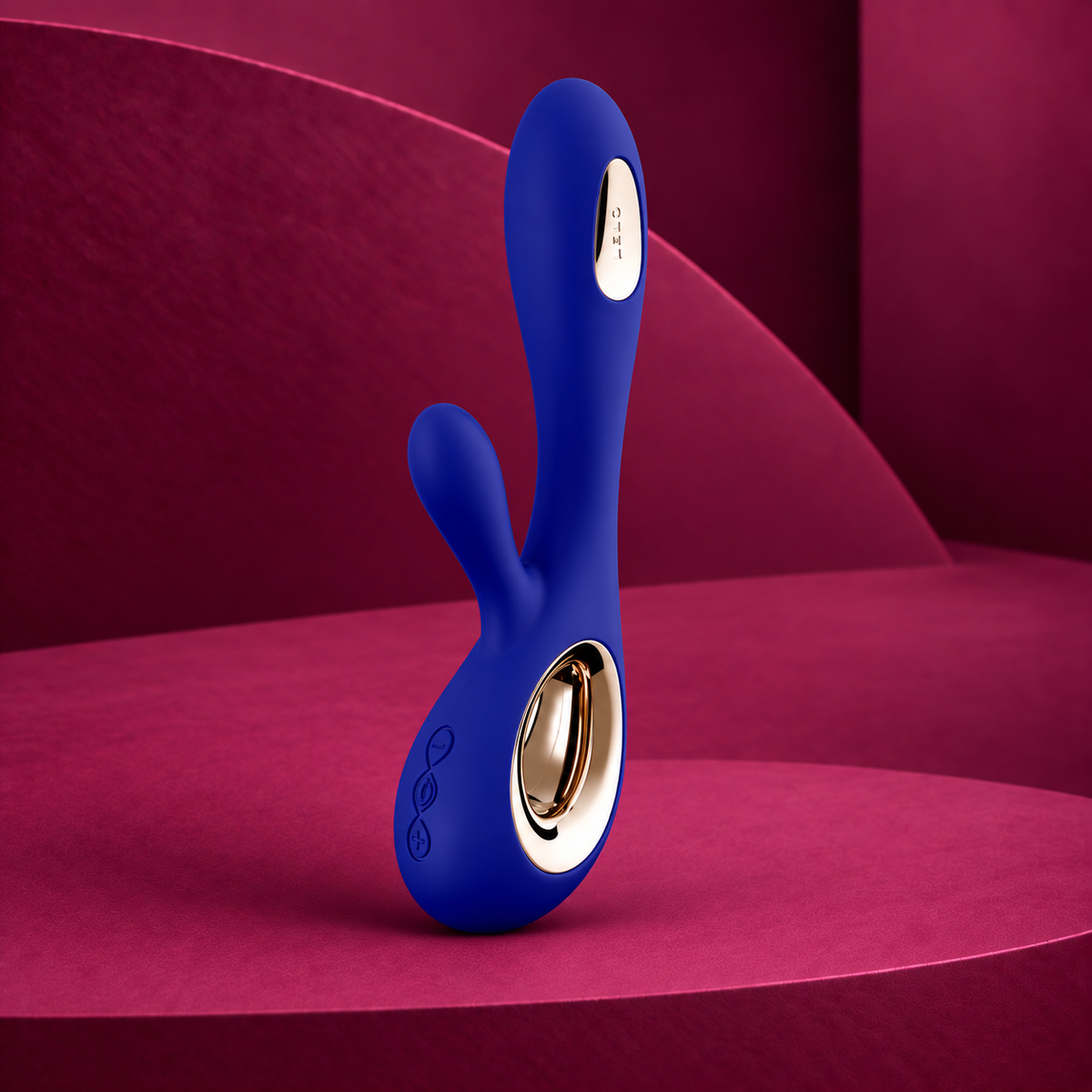 LELO Soraya Wave Rabbit Vibrator — Midnight Blue