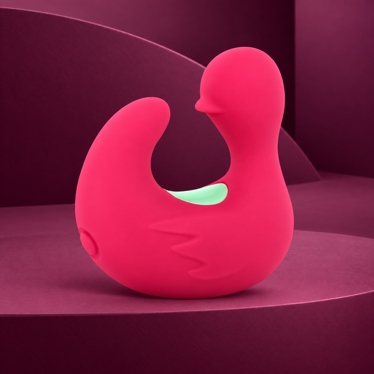 Happy Loky Duckymania rechargeable silicone stimulator finger