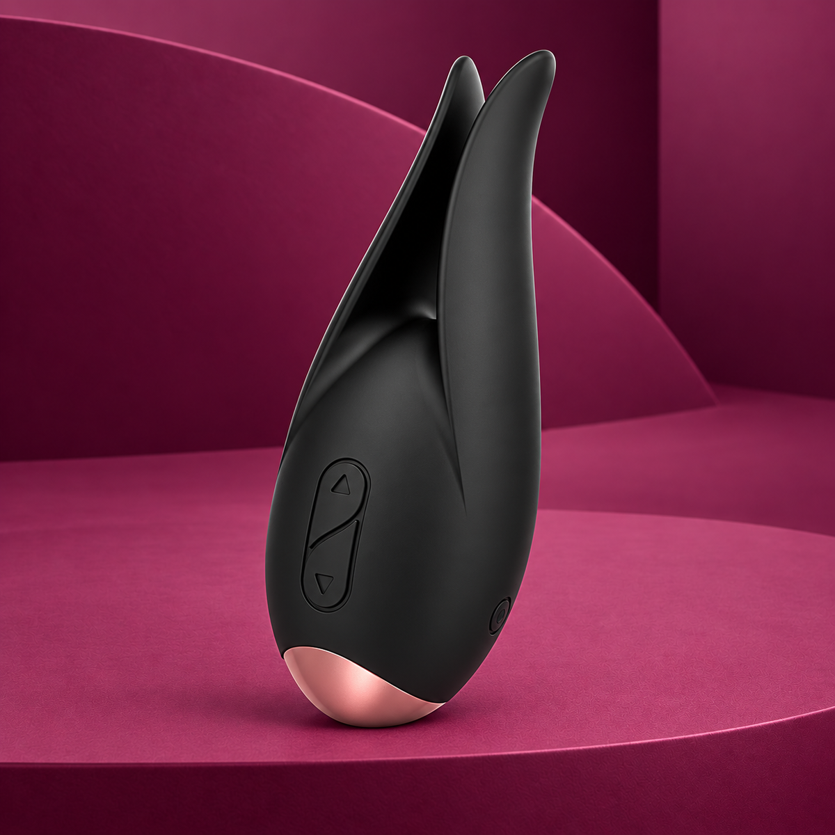 Coquette Chic Desire Clitoral Stimulator, Black & Gold