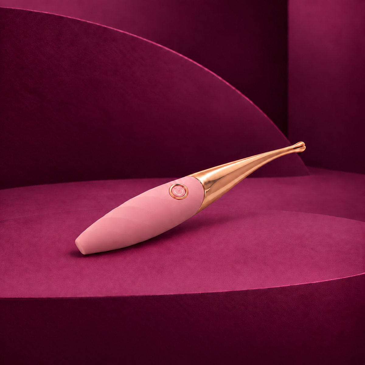 Ohmama Rechargeable clitoris stimulator 36 pink-pinkgold modes