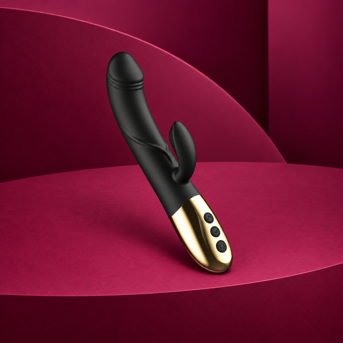 Ibiza Powerful anatomical vibrator with rabbit