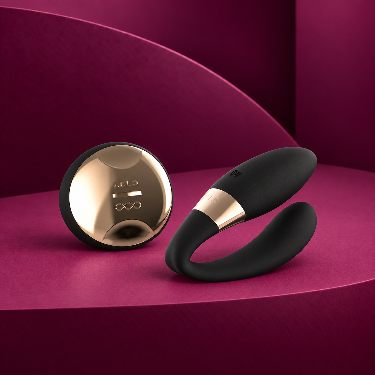 Lelo Tiani duo black couples massager