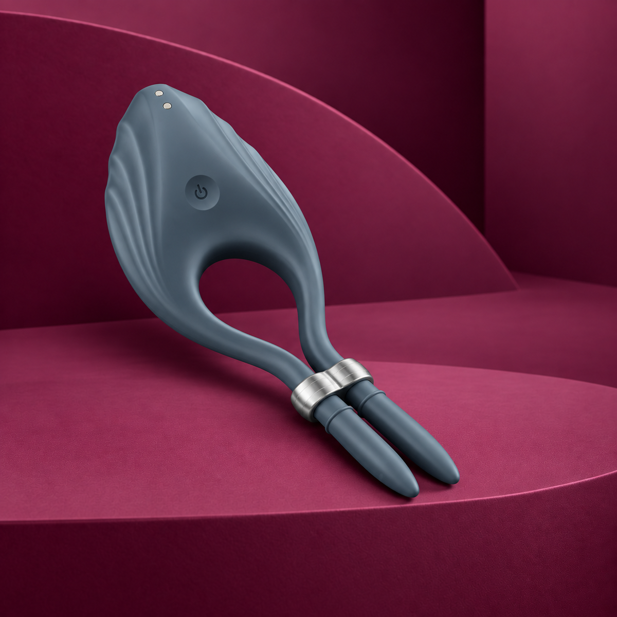 Satisfyer Duelist ring vibrato 2 Colors — Grey