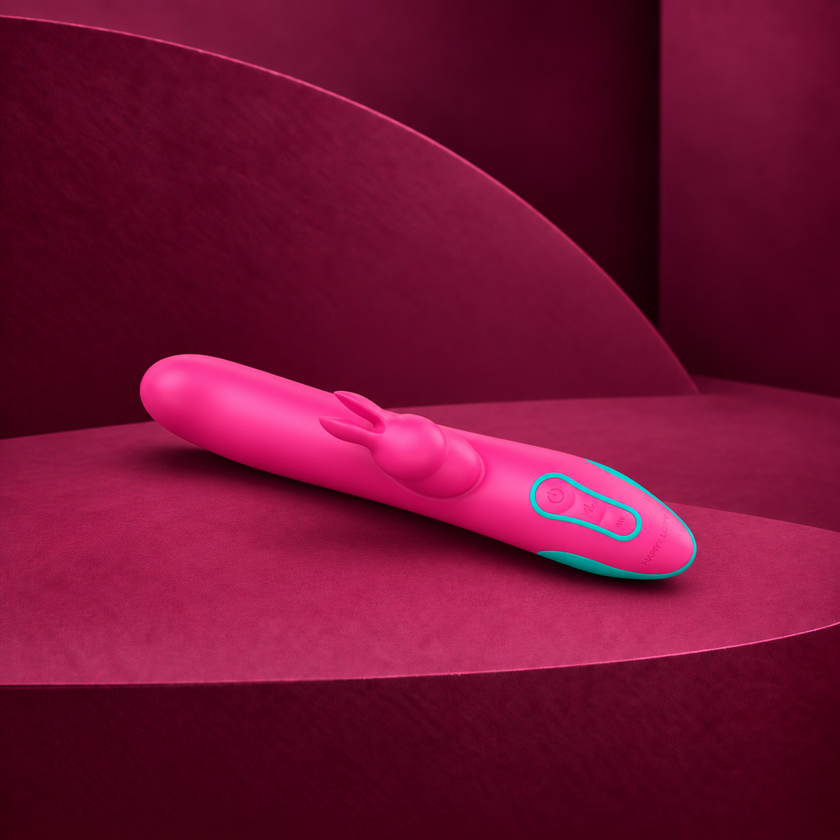 Happy Loky Pluto Rabbit Vibrator & Rotator, WatchMe Compatible