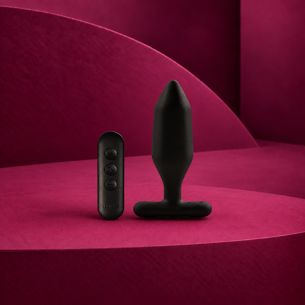 JE Joue Onyx anal plug vibrator black