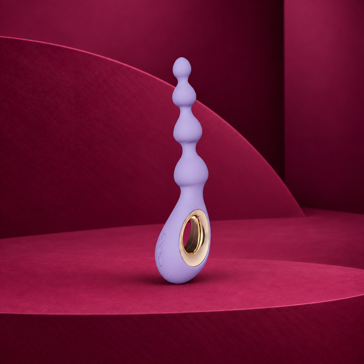 LELO Soraya Beads Anal Massager with 4 Beads 2 Colors — Violet