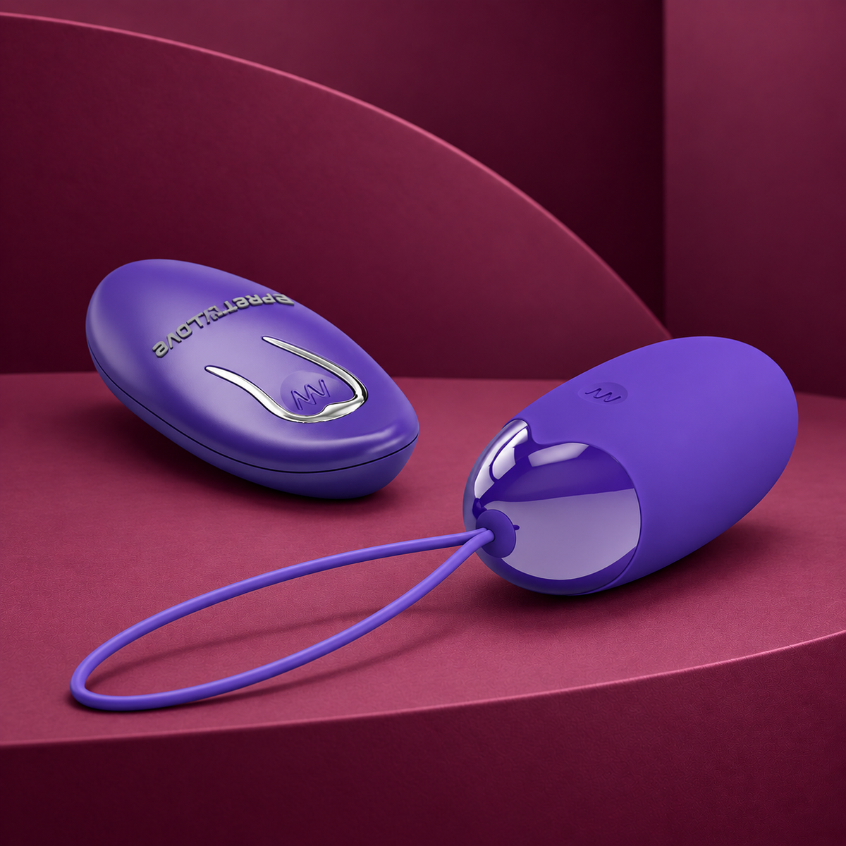 Pretty Love Berger youth violating egg remote control violet