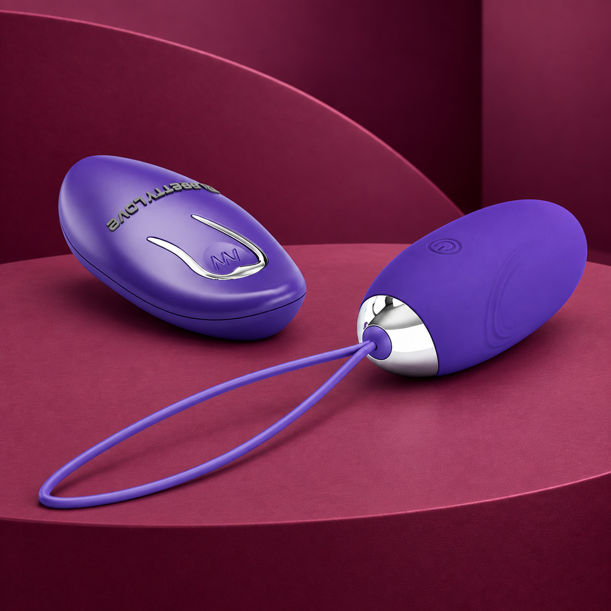 Pretty Love Jenny youth violating egg remote control violet