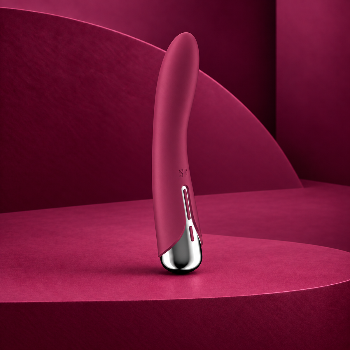 Satisfyer Spinning Vibe 1 G-Spot Rotator Vibrator 3 Colors — Red