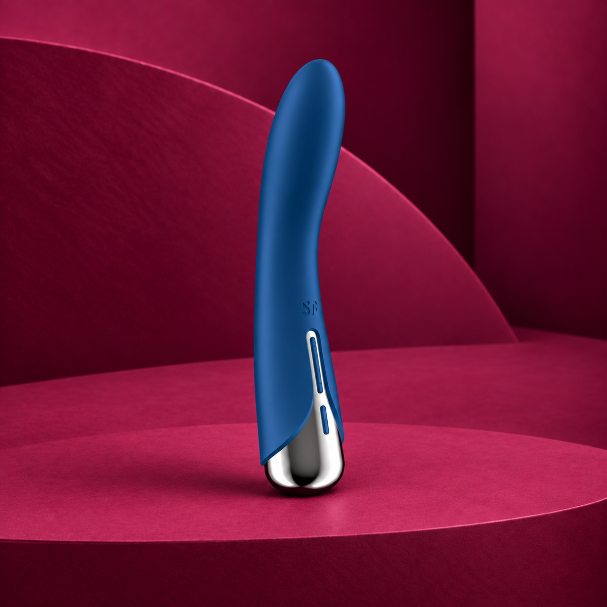 Satisfyer Spinning Vibe 1 G-Spot Rotator Vibrator 3 Colors — Blue