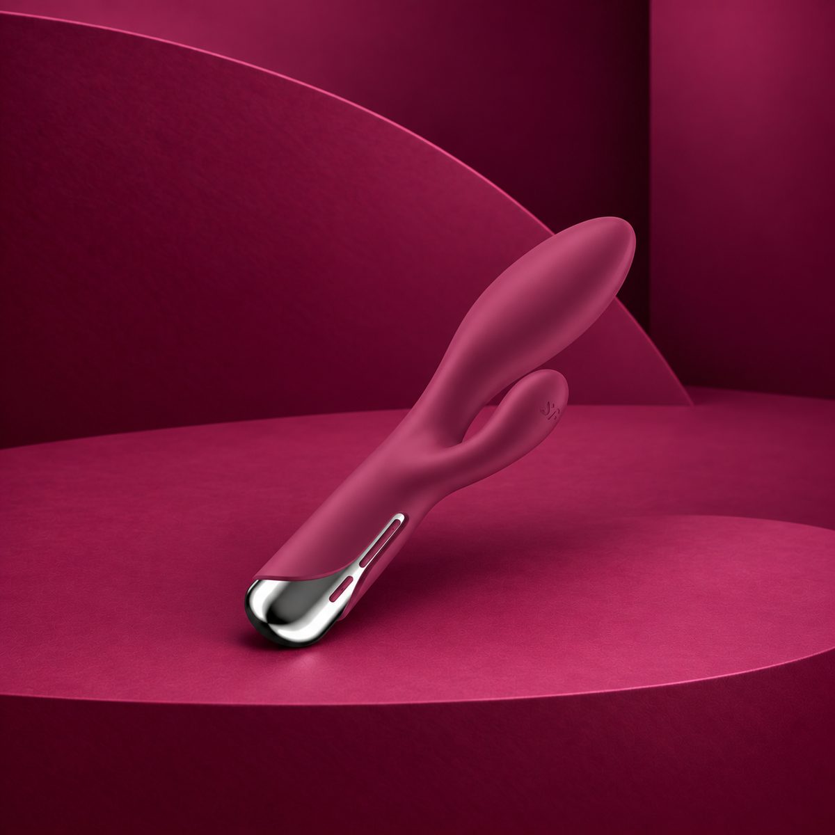 Satisfyer Spinning Rabbit 1 G-Spot & Clitoral Stimulator 3 Colors — Red