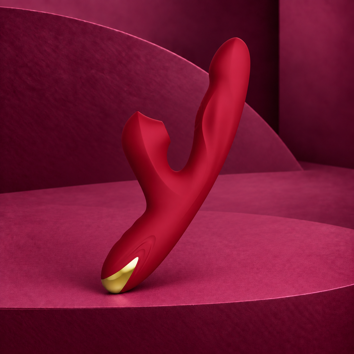 Armony Bump vibrator & suction cup model 2 burgundy