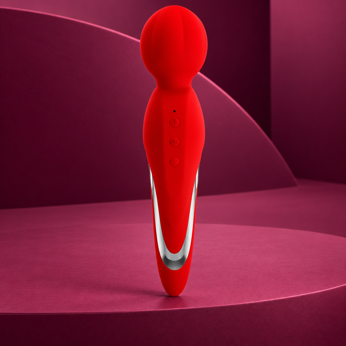 Pretty Love Walter Vibrator Wand Red & Purple