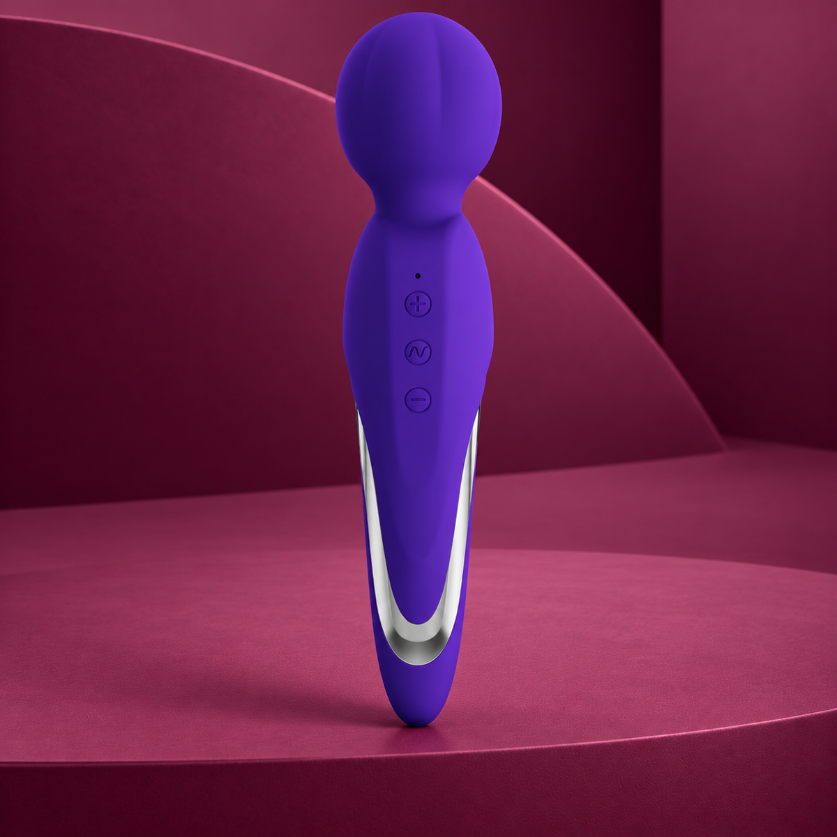 Pretty Love Walter Vibrator Wand Red & Purple