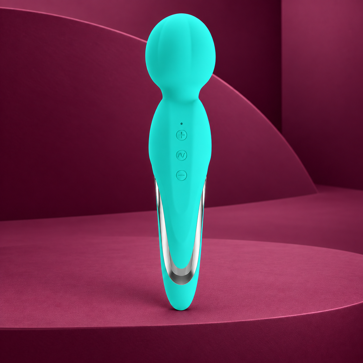 Pretty Love Walter vibrator wand aqua green