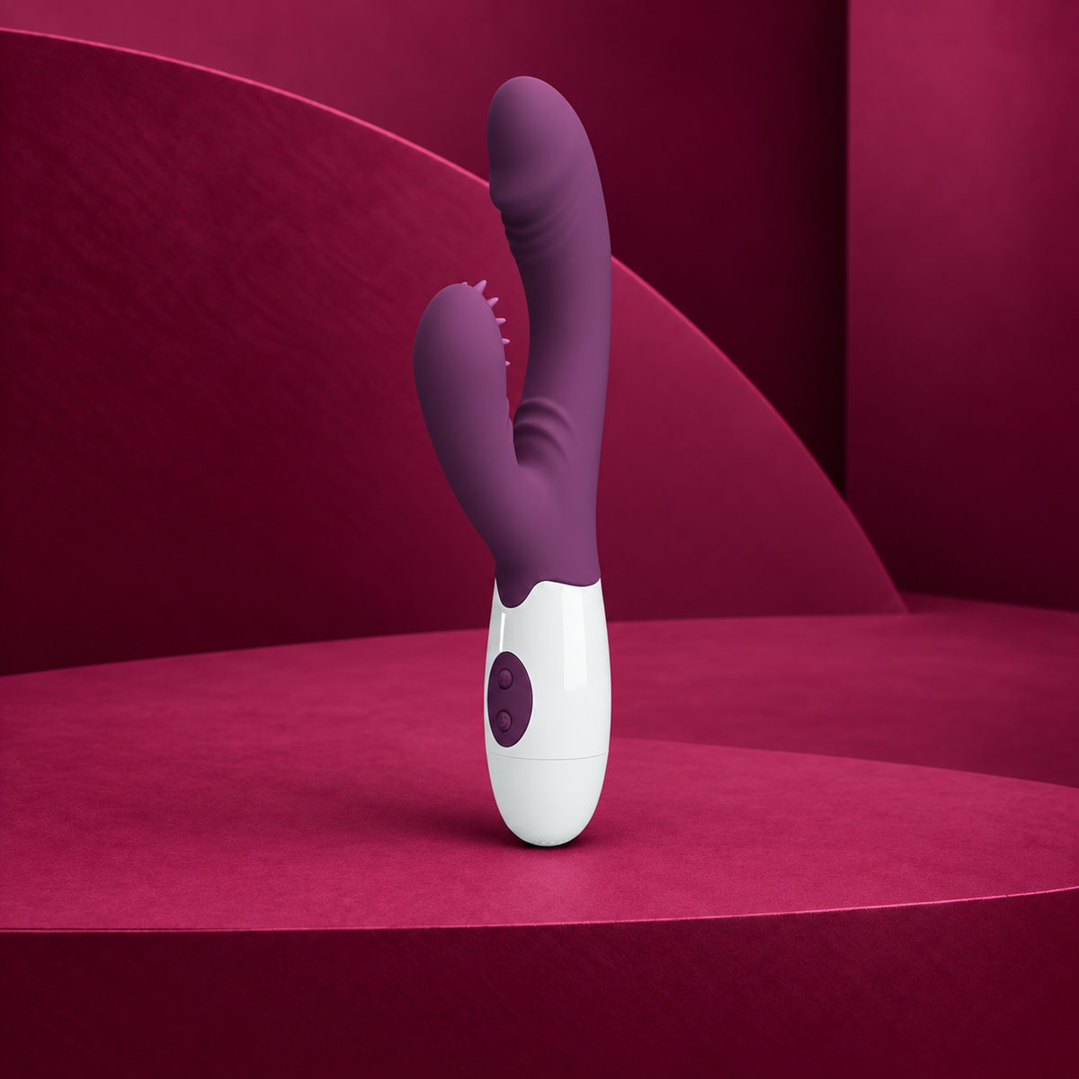 Pretty Love Andre Rabbit G-Spot Vibrator, Purple