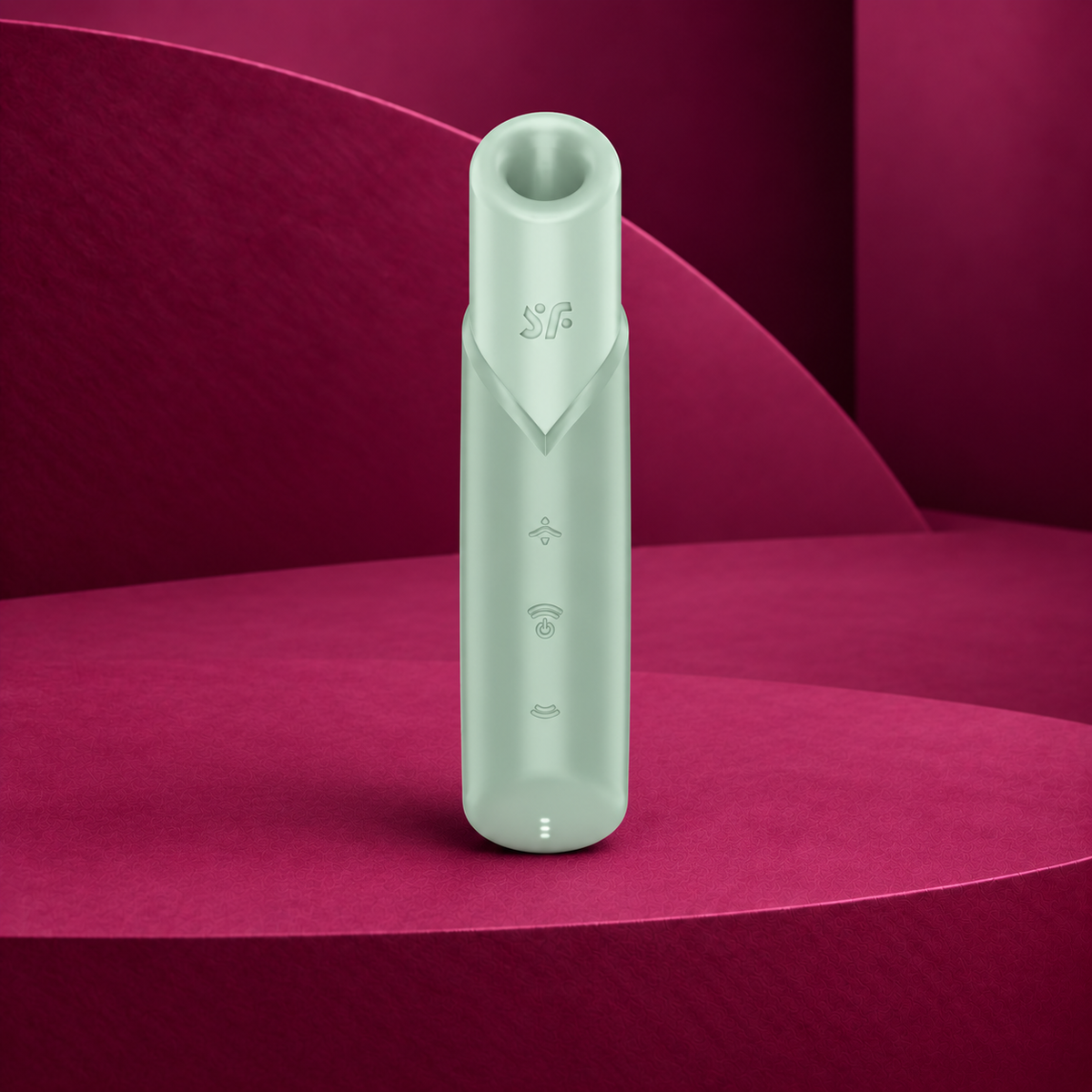 Satisfyer Naughty Kiss aquamarine