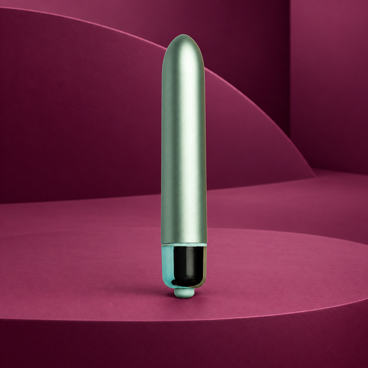 Rocks-Off RO-90 Aqua Lily Vibrating Bullet, Water Green