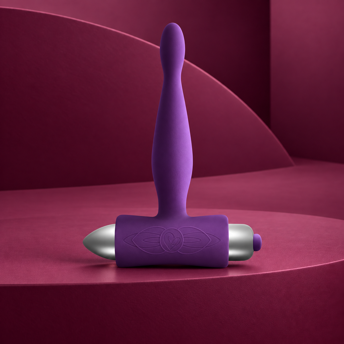 Rocks-Off Petite Sensations Teazer Vibrating Anal Plug Black/Purple